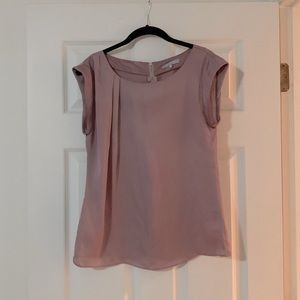 Mauve (light purple/grey) sleeveless blouse size Sm